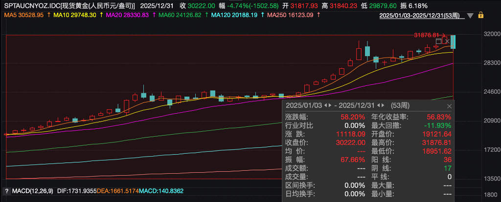 2025商品盘点：疯狂的金银，进击的铜锂	，失意的原油 - 图片2
